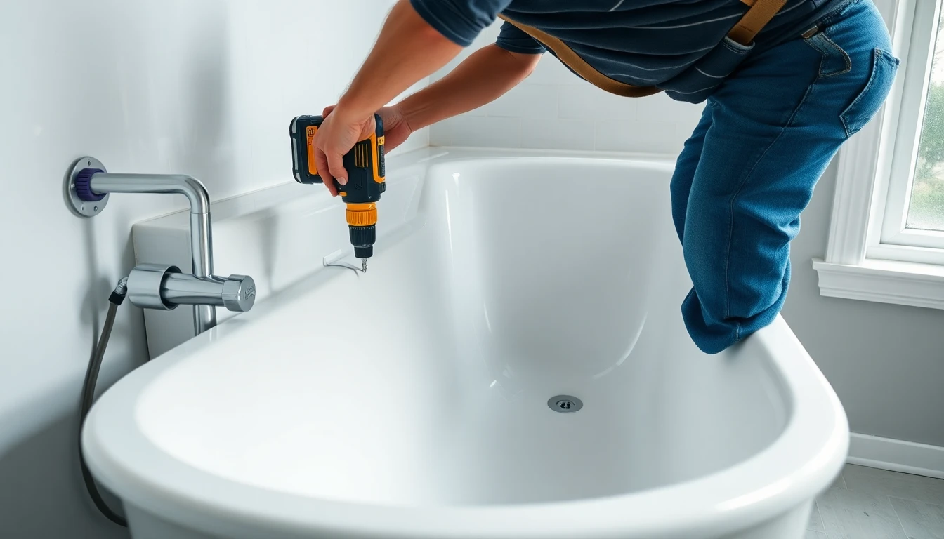 Bathtub Installation
